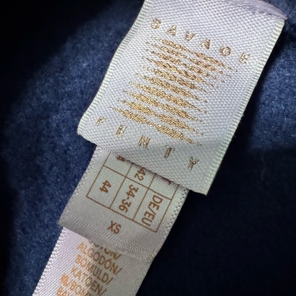 Savage X Fenty ESSENTIAL OVERSIZED BUTTON-UP SHIRT in Royal Blue - Picture 5 of 14